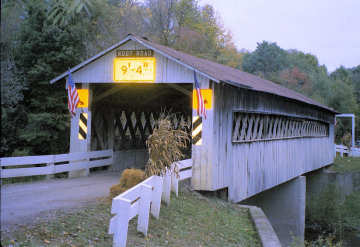 Root Road Bridge. Photo by N & C Knapp, October, 2005